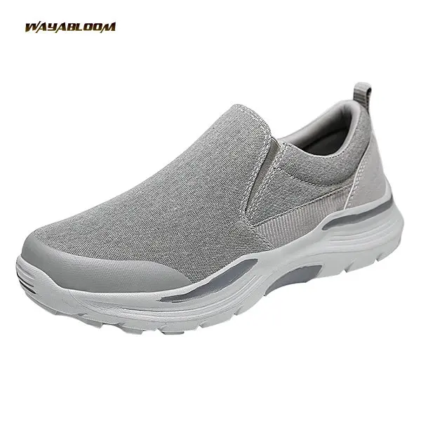 Wholesale New Large Thick Soled Casual Shoes, Shoes Fashionable and Breathable Men's Shoes PVC Canvas Mesh ODM OEM