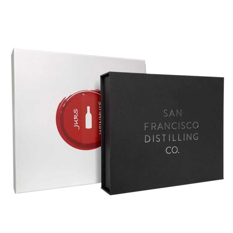 
Custom Glass Skincare Test Tubes/Liquid Food & Beverage Packaging Gift Boxes with Foil Logo Amazon Box 