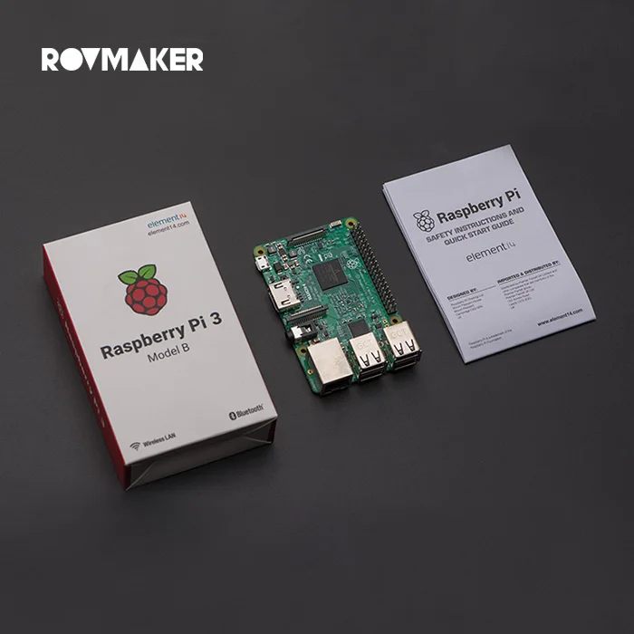 Rovmaker New Raspberrypi3 Model B ardusub Compatible with RASPBERRY PI3 of Underwater Robot Camera Module