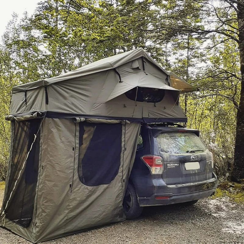darche roof top tent Trailer Tent Manufacturers Car Covered Trailer Camping Soft roof top tent 4 person