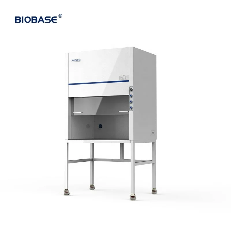 Биобазовый вытяжной капюшон из нержавеющей стали одинарный/двойной лабораторный