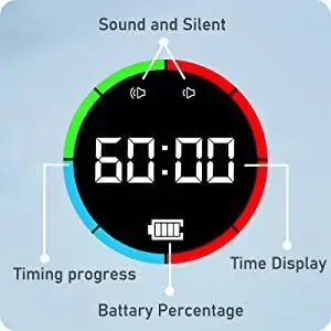 Smart Home gadgets Magic Cube Gravity Sensor Flip Timers for cooking office study Magnetic digital countdown Kitchen timer