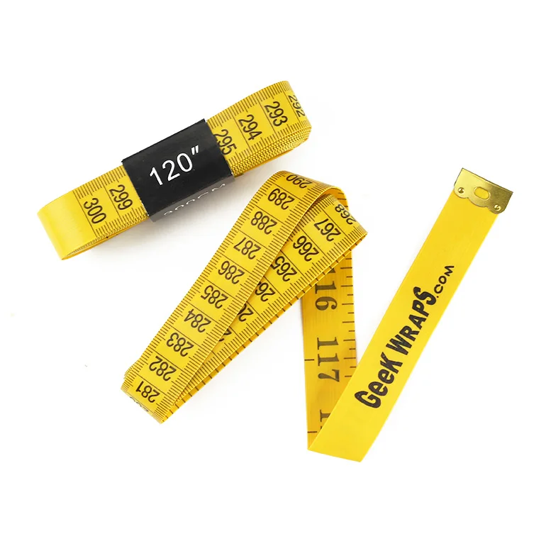 Design and Logo 150cm 60inch clothing tailors inch mm ruler measuring instrument 1.5m pvc tape inch mm ruler