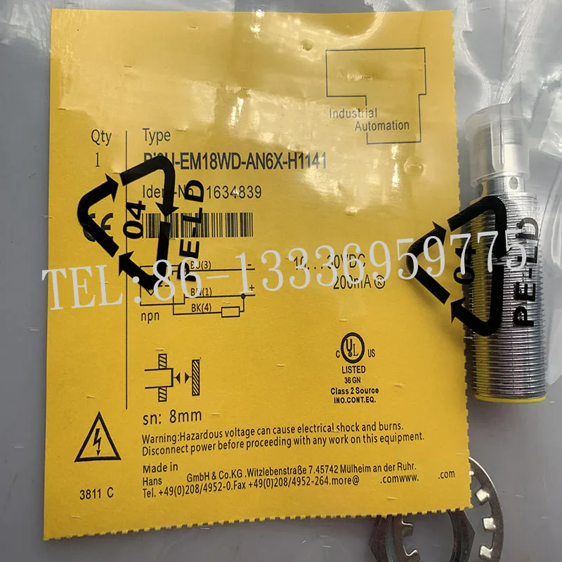 all-new quality guaranteed BI8U-EM18WD-AN6X-H1141/AP6X all-new inductive sensor