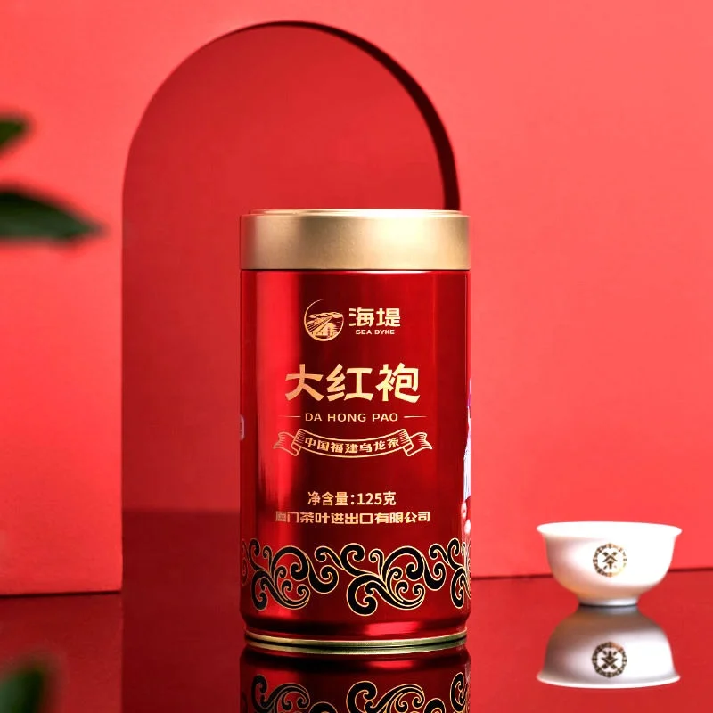 XC15 wholesale factory price negotiable rock tea slimming cha 125g wuyi cliff tea DA HONG PAO AT103A chinese OOLONG TEA