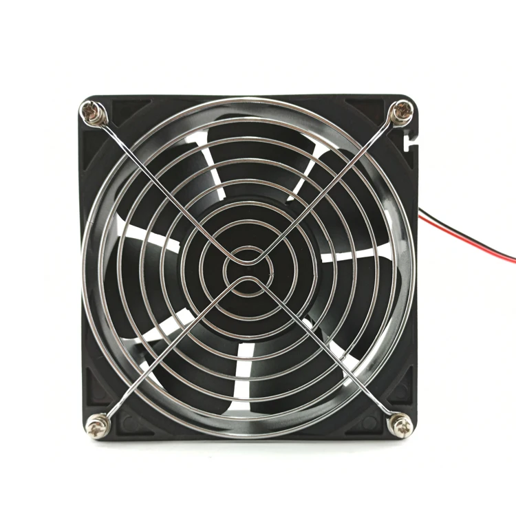 Hot Selling High Pressure High Air Flow 120*120*38 mm 85-230 V EC Brushless Axial Flow 5 inch 12038 Ventilation Cooling Fans