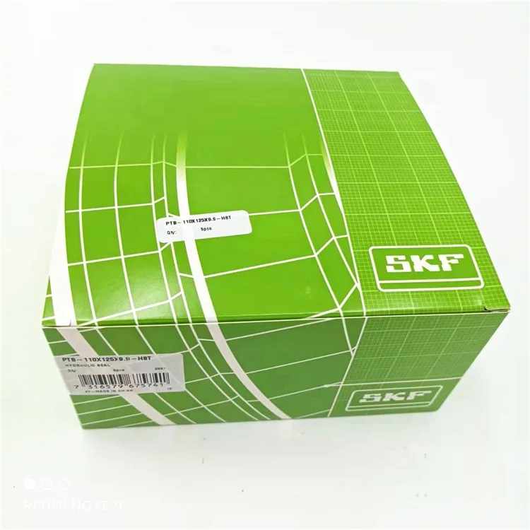 110 125 9.9 for SKF PTB reinforced  cylinder piston rod oil seal made in China