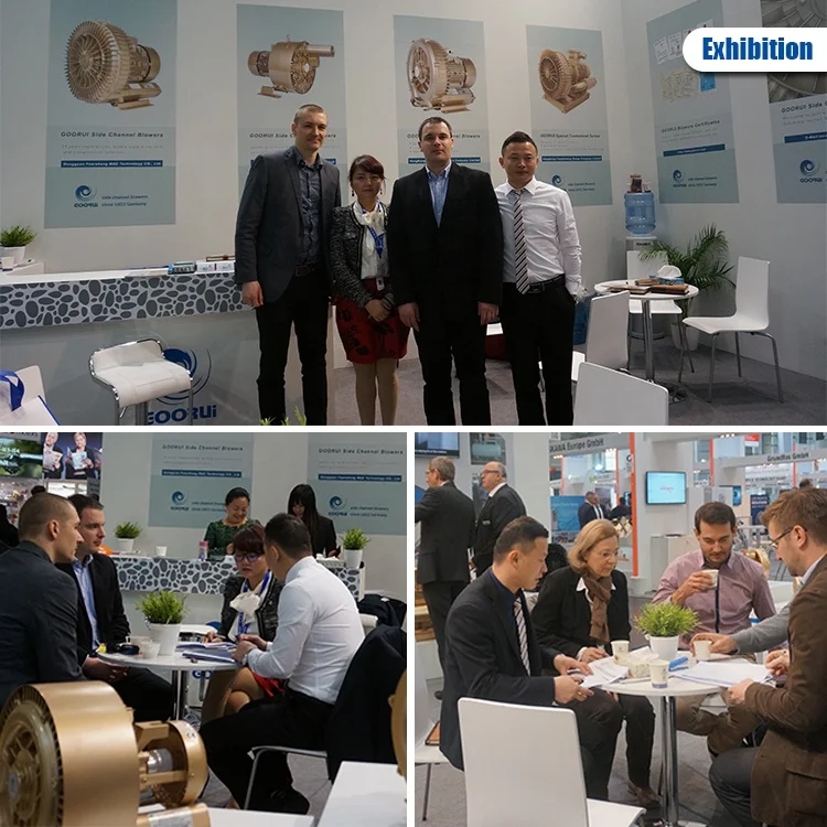 1hp small regenerative air pump ring blower for fish tank aerations