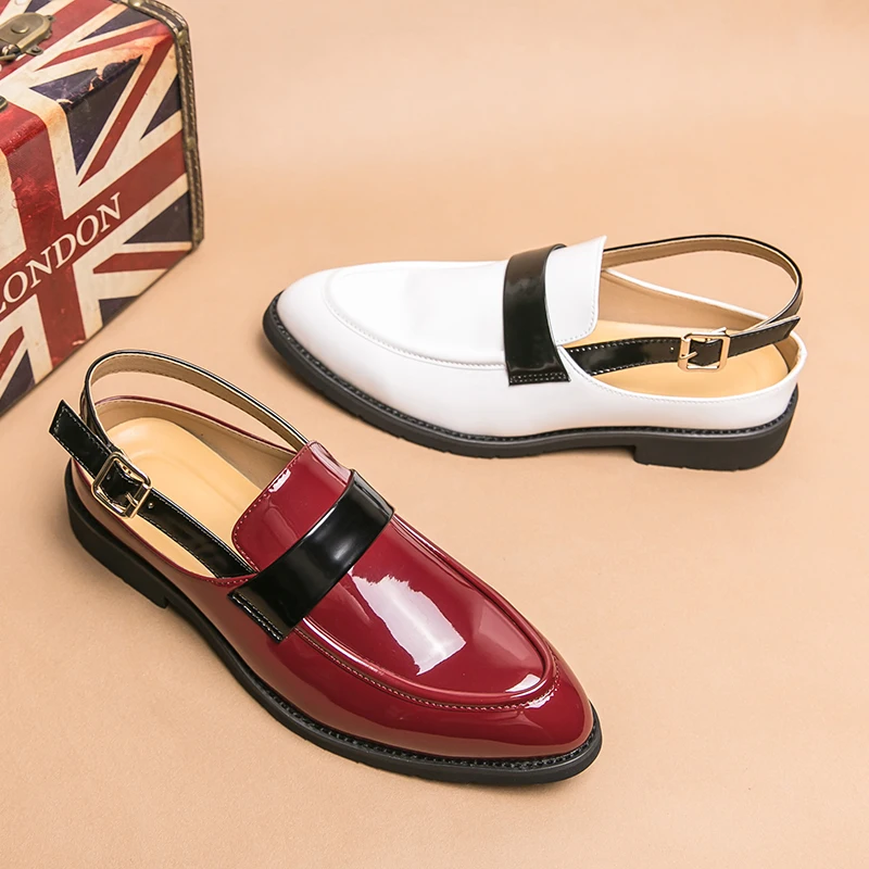 001 latest style summer leather sandals for men