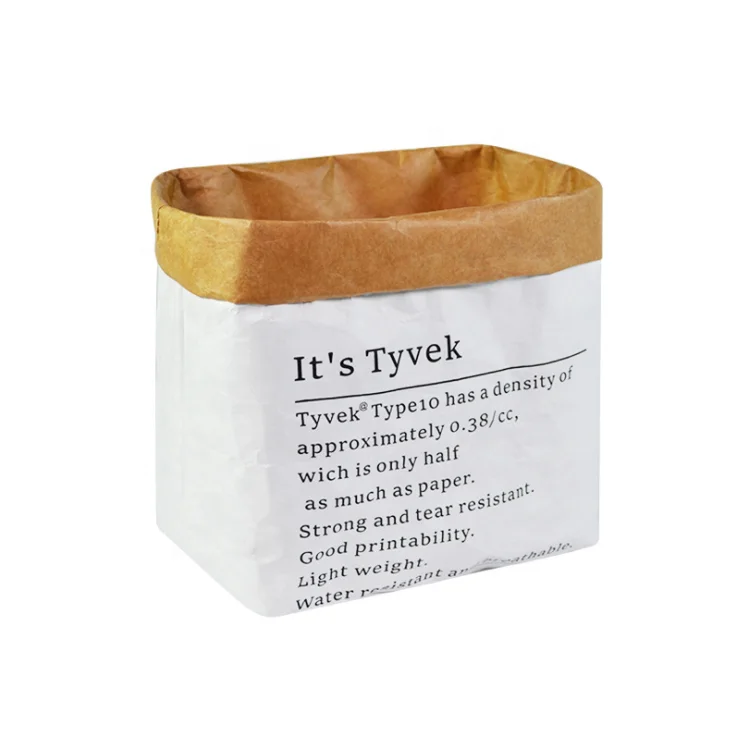 Wholesale Top Design Best-Selling Dupont Tyvek Coffee Bean Header Bag Tyvek Bag