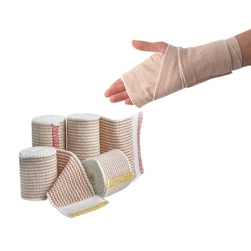Amazon hot sale elastic bandage press high quality with CLIP medical bandage