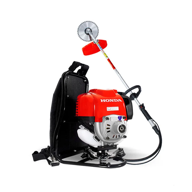 Ex Factory Price Side Style Weed Roller Machine Grass Trimmer with Honda GX50 Engine