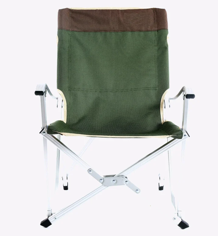 CC19 QIBU Factory Direct Supply Lower Price Backrest Relaxing Portable Folding Camping Fishing Chair with Arm Rest