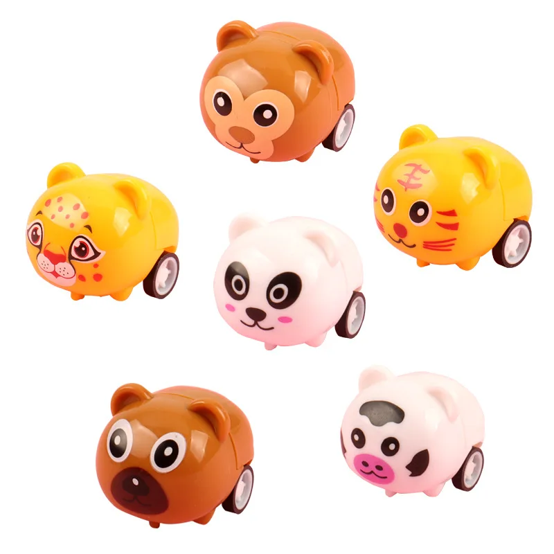 Игрушечный автомобиль с мультяшным дизайном