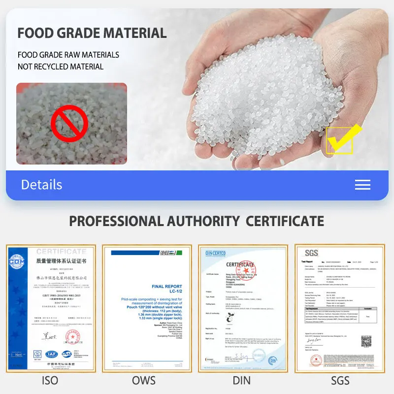 Moq 100Pcs Wholesale Holographic Foil Plastic Small Business Resealable Zip Lock Candy Makeup Jewelry Packaging Bag