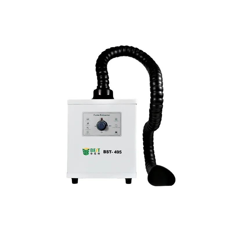 BST-495 паяльный дымовой экстрактор с 3-ступенчатыми фильтрами сильный всасывающий очиститель для гравировки сварки своими руками