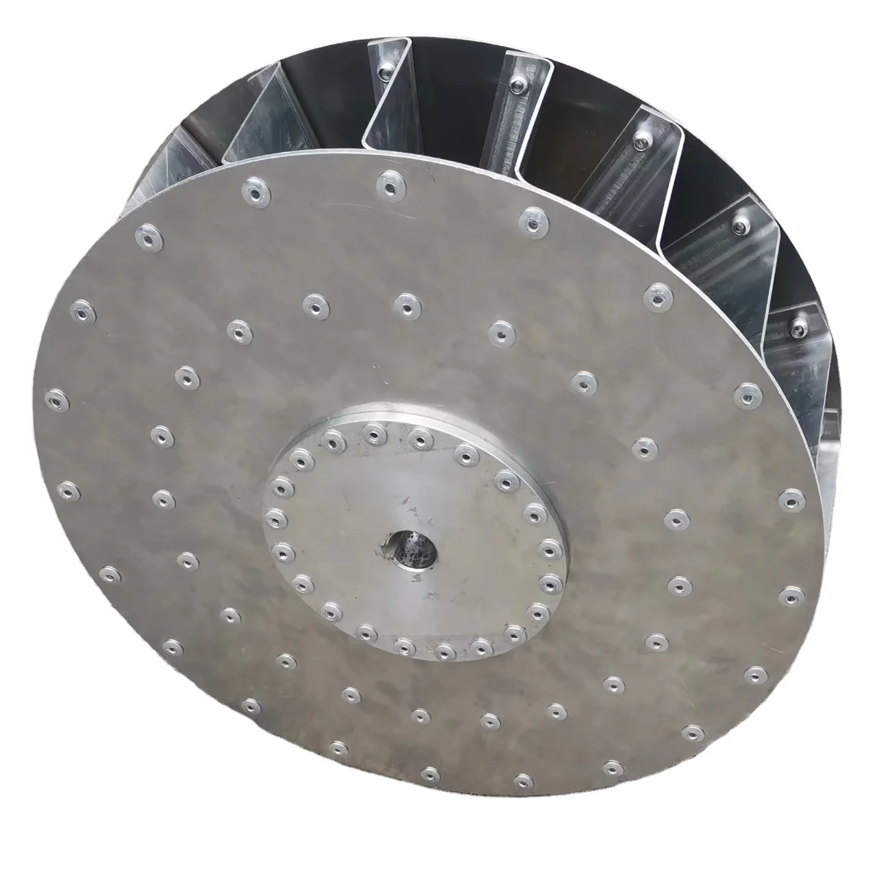 420mm AC DC EC air exhaust forward curved Demand Production Cast Aluminum Pump impeller Reliable China suppliers