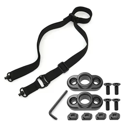 0101 MS4 American tactical straps double point nylon gun rope QD buckle gun belt plus base set