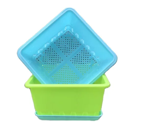 Sprouting Tray Pea Mung Bean Peanut Wheat Hydroponic Planting Seedling Soilless Cultivation Germination Tray