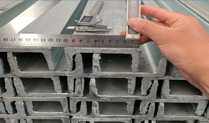 Китайский производитель 4 размера горячекатаный стальной канал C 41X41 высокое качество размеры C-канала C4X7.25