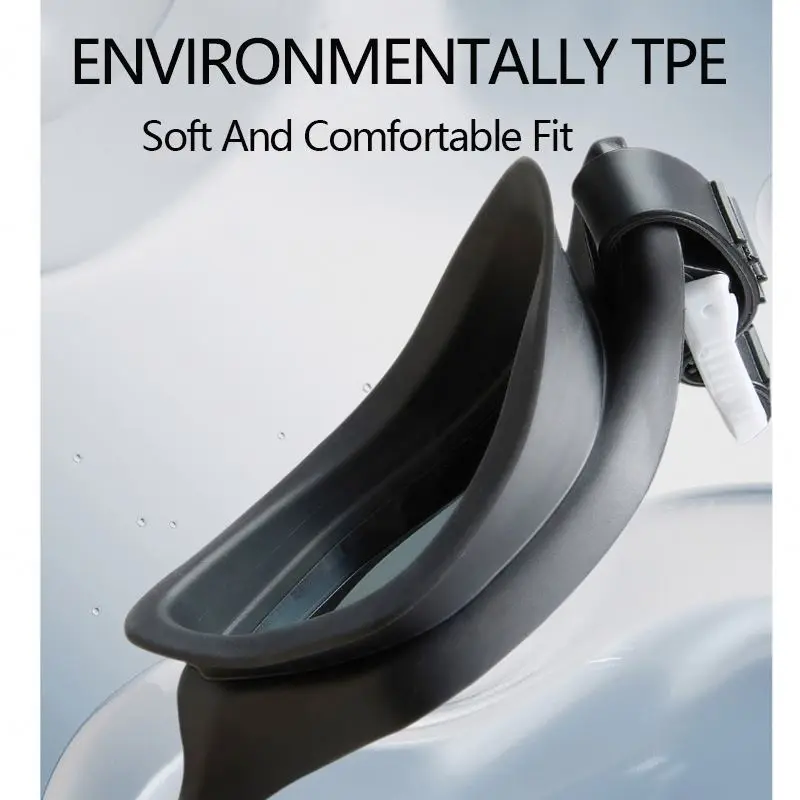 Manufacturers Waterproof Anti-fog Glasses Male And Female Adult Plating Lens Swimming Goggles