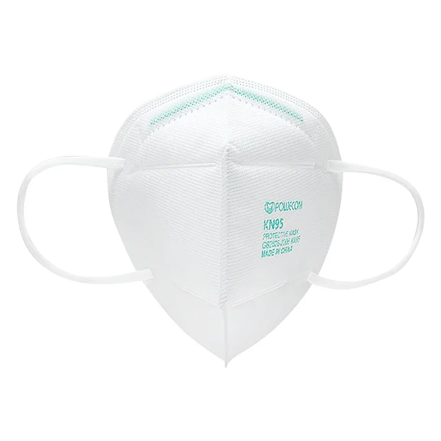 1 POWECOM gb2626-2006 KN95 facemask нетканые лучшие ffp2 ce маска для лица 4ply анти-загрязняющая оптом