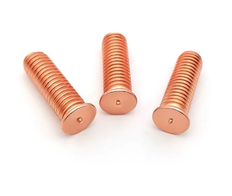 ISO13918Custom Steel B7 Copper Inconel Head Thread Stud Bolt DIN Standard with Plain Finish for Spot Weld Screw Shear Welding