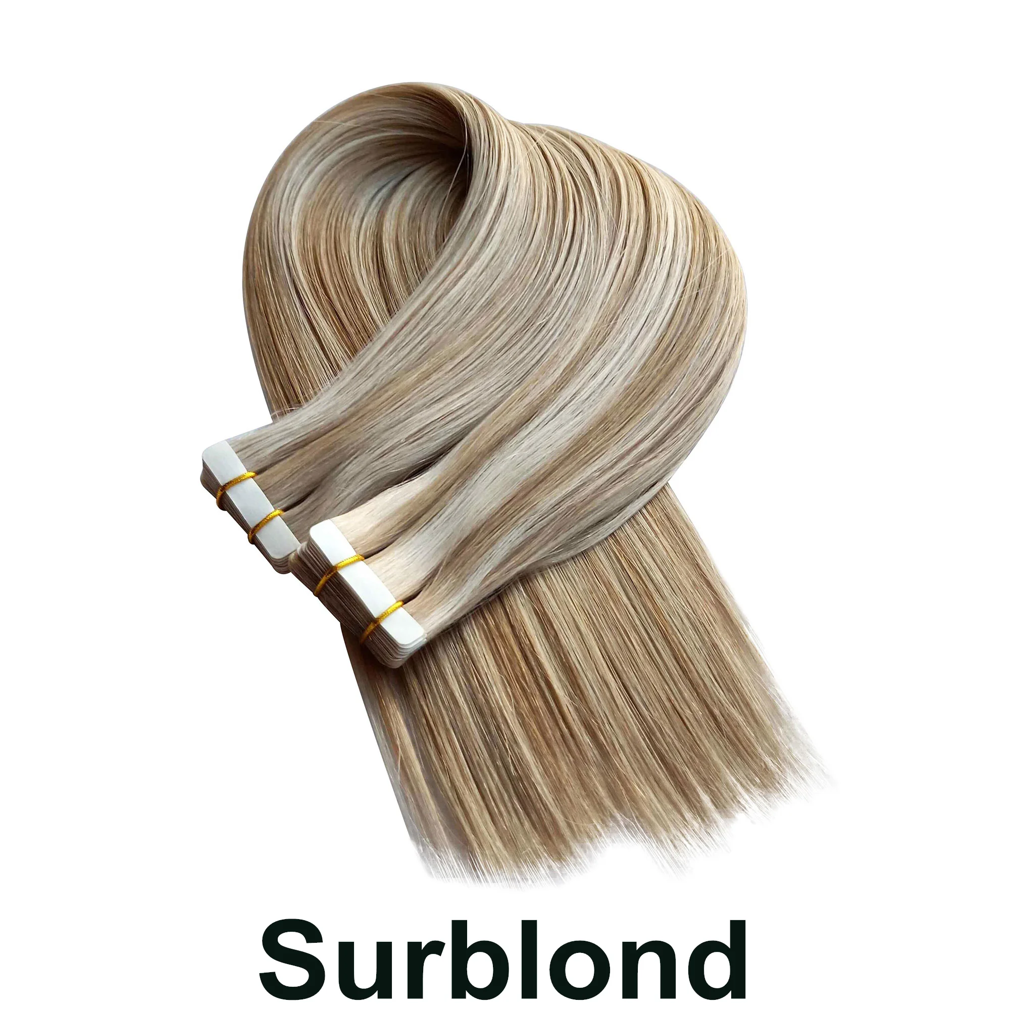 Remy Human Hair Extensions Tape in Hair #8/60 Balayage Color 2.5g per pieces tape hair extension