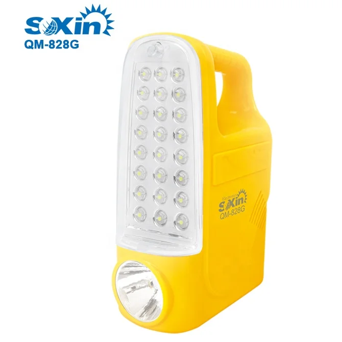 
portable solar 0.5w led rechargeable emergency light with fm radio mp3 