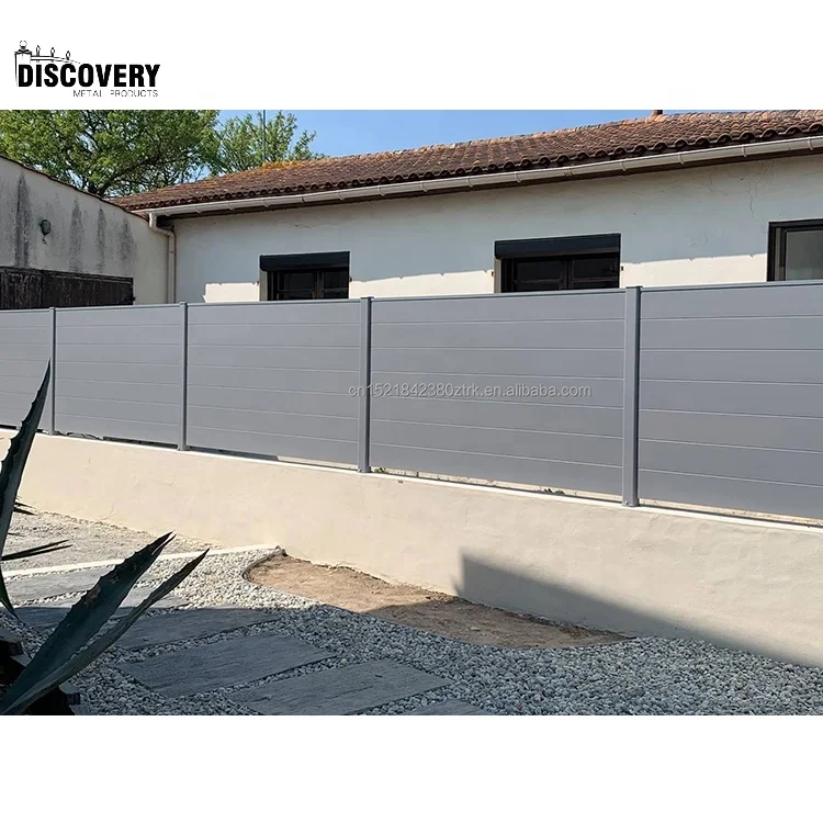 Do-it-yourself cloture en aluminium easy install metal outdoor fencing custom sizes aluminum garden fence