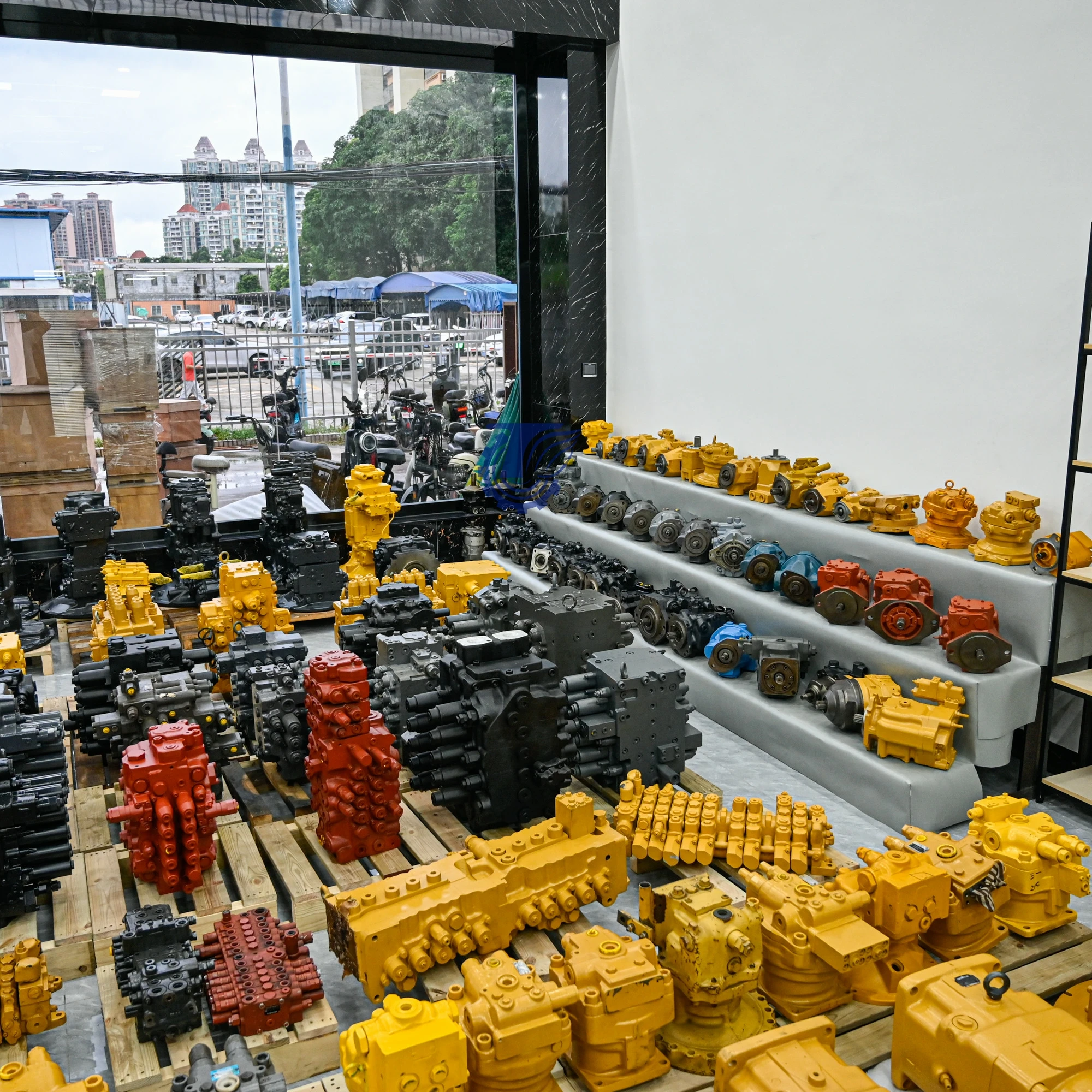 Hydraulic Pump Assembly 708-1G-00041 708-1G-01041 For WD600-6 Wheel Loader Hydraulic Steering Pump