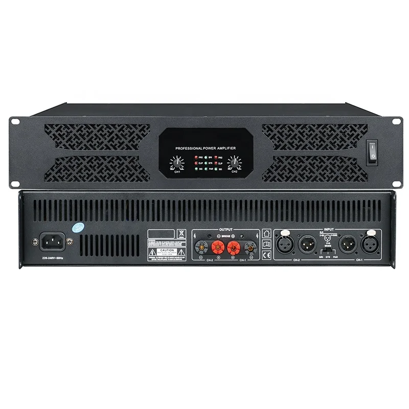 I Series Class AB Amplifier 2 Channel Amp Professional Audio Amplifier