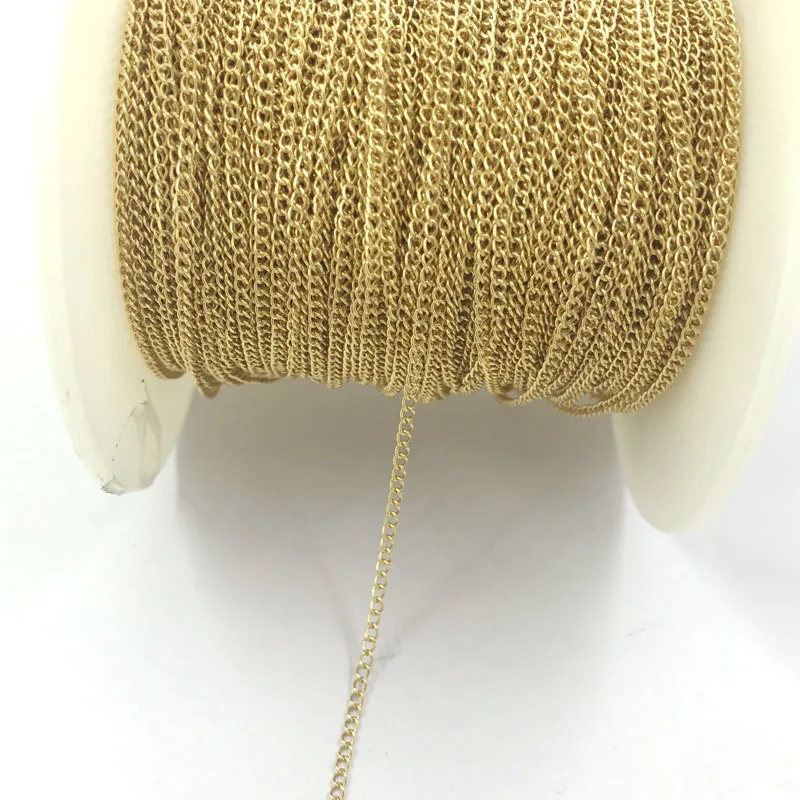 
SFC026 High quality 14k gold filled chain for jewelry making 