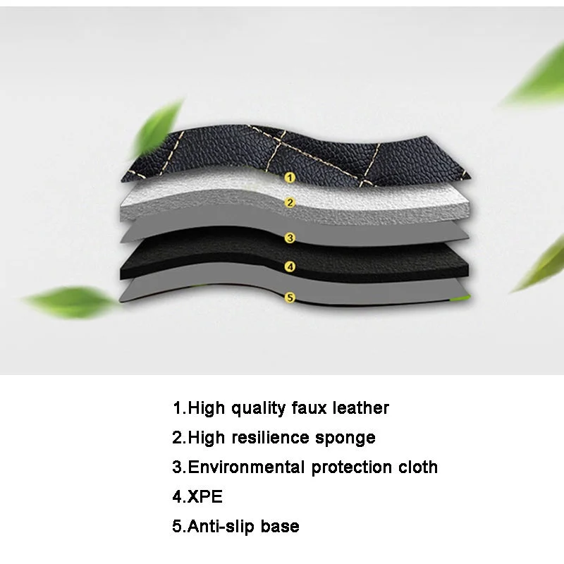 5D Leather Car Floor Mats for Mitsubishi ATTRAGE MIRAGE TIRTON XPANDER Interior 3D Feature Toyota Honda Ford Hyundai Kia Nissan