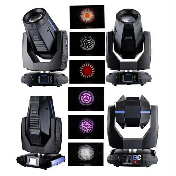 Wholesale Rambo-legend 330 330w 3 In 1 Beam Spot Wash Moving Head Stage Light With 9 Variable Rotating Pattern Lights Ys-243