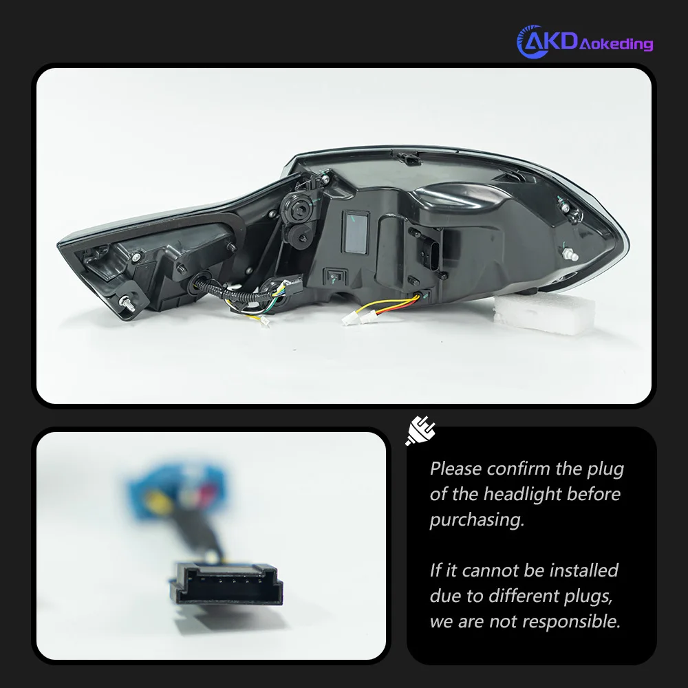 Taillights For F32 F82 M4 GTS OLED Type Tail Light Rear Lamp LED DRL Running Signal Brake Reversing Parking Lighthouse Facelift