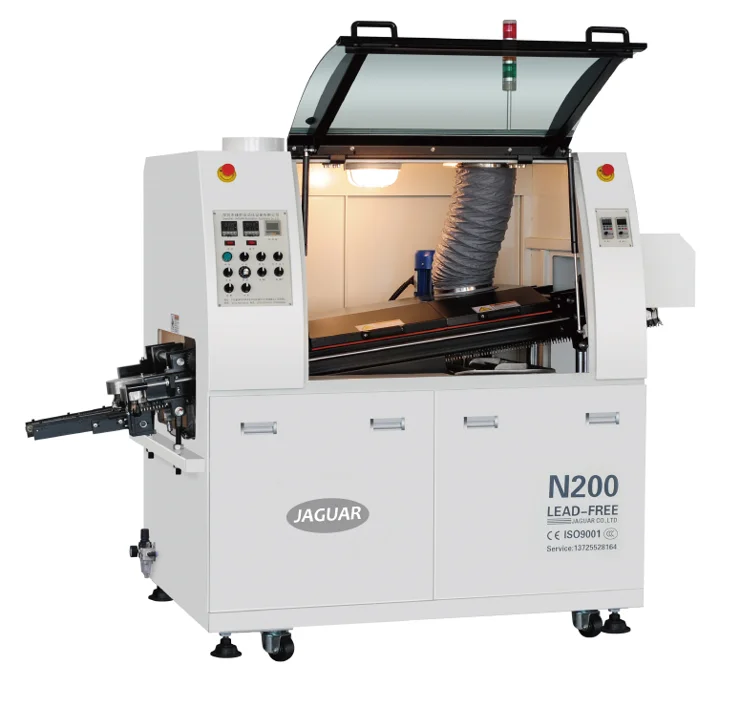 PC Control Wave Soldering Machine For Large Pcb Board Manufacture And Assembly