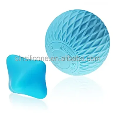 Trigger Point Massager Tool Massage Ball Set, Painless Trigger Set with Suction Cup & Pouch for Foot and Back Muscle Pain and Te