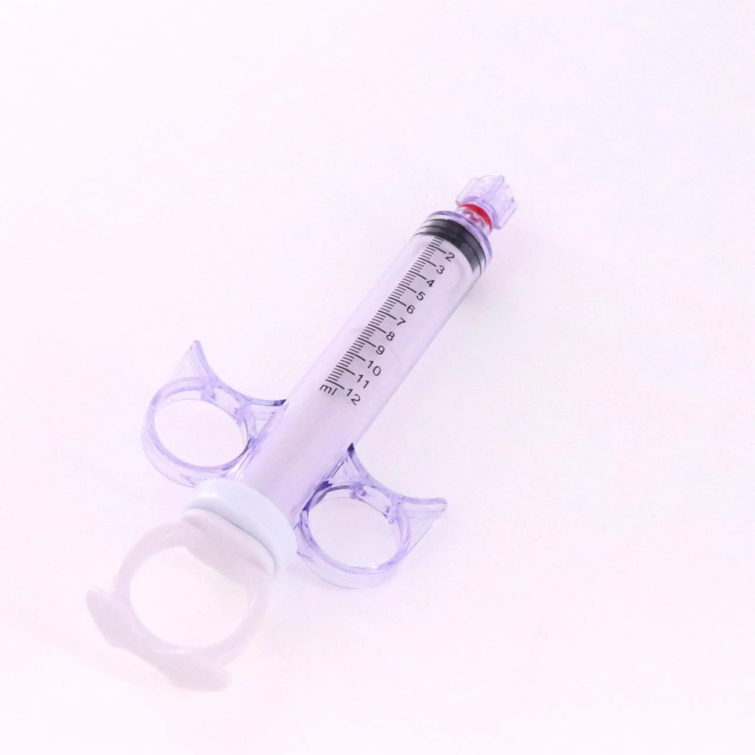 medical use plastic disposal Ring Handle and Rotator Tip  Control Syringe
