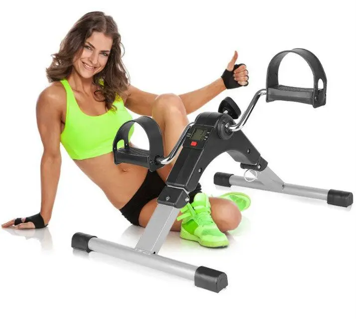 Indoor Home Gym Pedal Trainer Machine Equipment Mini Exercise Bike Arm Leg Resistance Pedal Exerciser