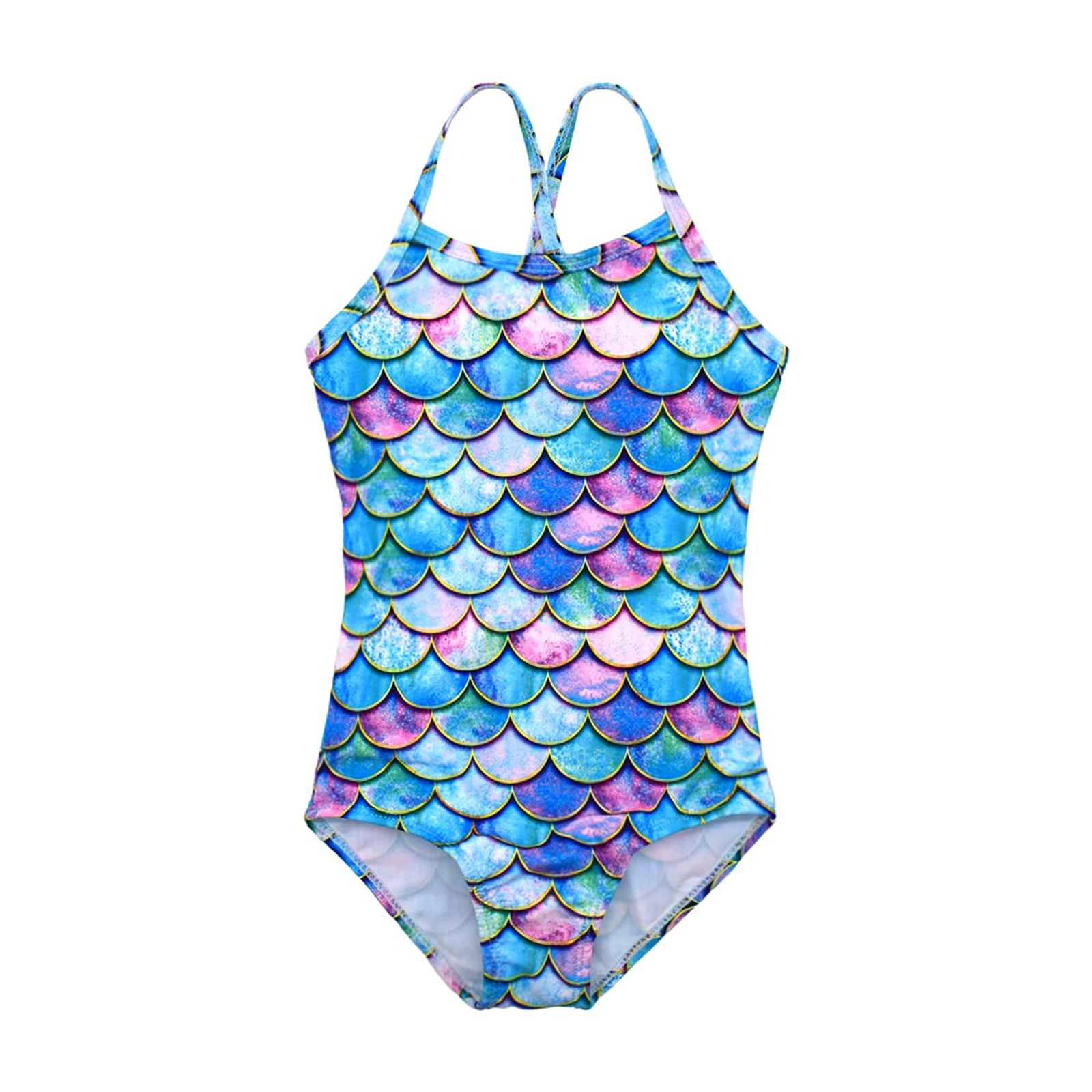 Wholesale Kids Swimwear Beachwear Bikini Quick Drying Breathable Close Fitting Girls Kids One Piece Swimsuit