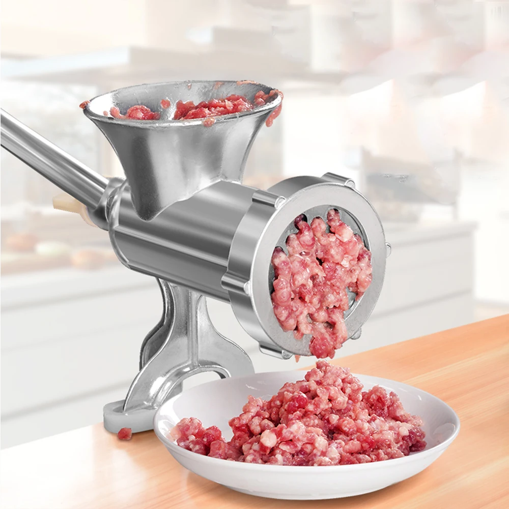 Factory Price Efficient Portable Meat Grinder Mixer Small Manual Household Meat Grinder For Kitchen Use
