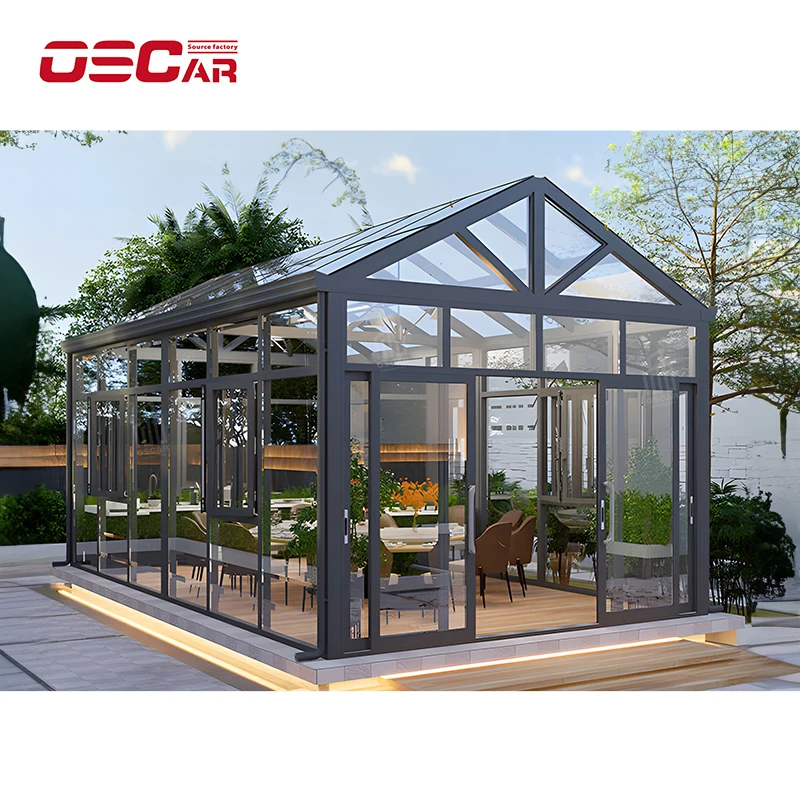 PTH Fast 8 Hours Assembly High Quality French Windows prefab house container home Foldable Smart House