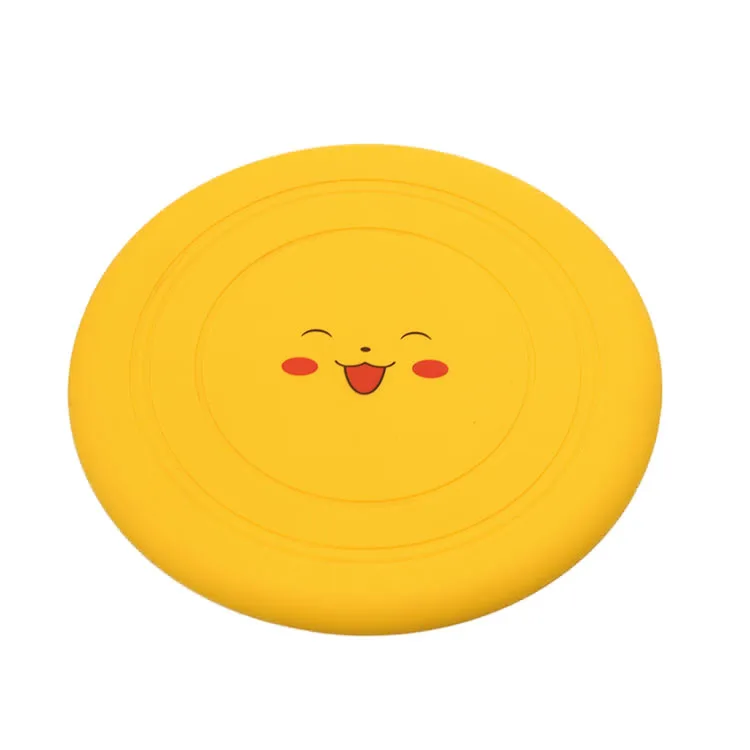  По индивидуальному заказу высокое качество Круглый Собака frisbeed собаки ошейник для дрессировки домашних животных игрушки силиконовые устойчивостью укуса летающий