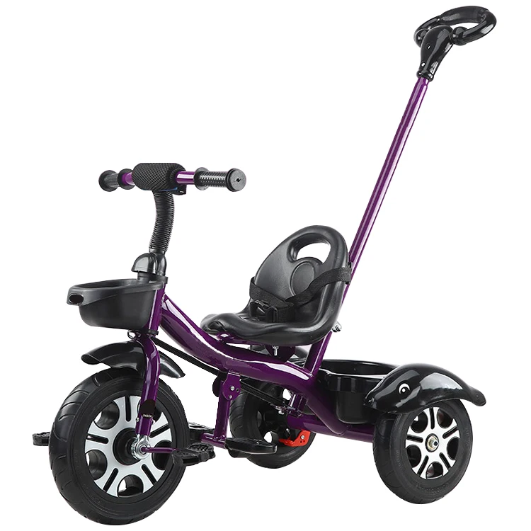 safe kids 3-wheels baby balance toddler stroller bike trike pedal baby tricycle bike