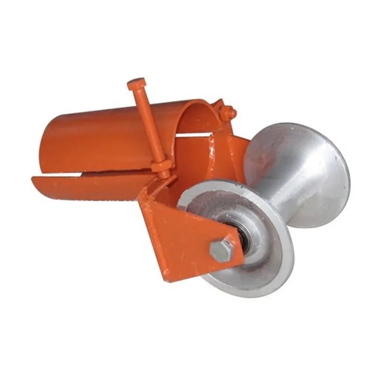 Underground cable pulley cable laying guide roller
