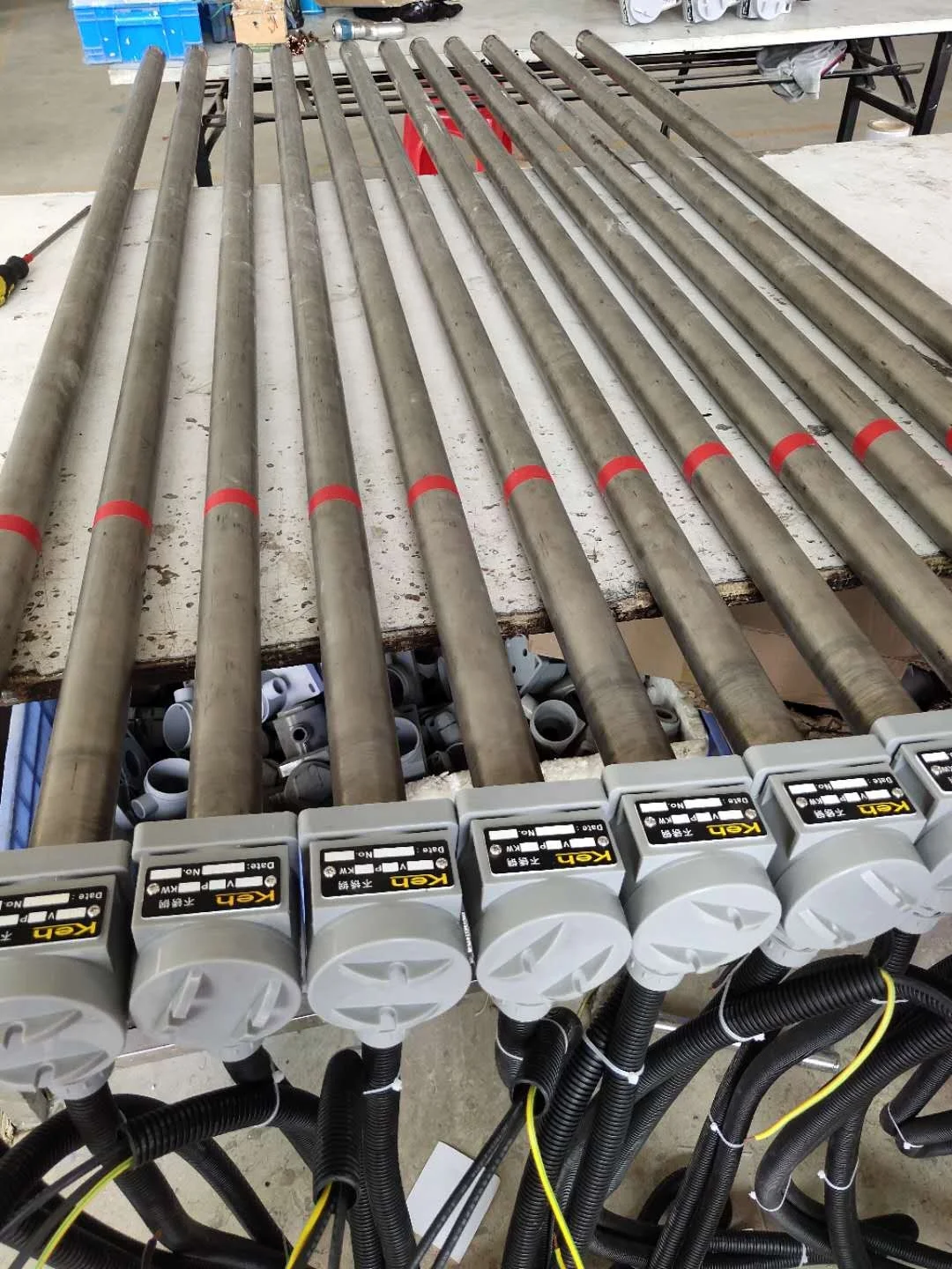 Industrial Tubular 5kw 2kw 1kw 220V Titanium Immersion Heater for Acid Tank