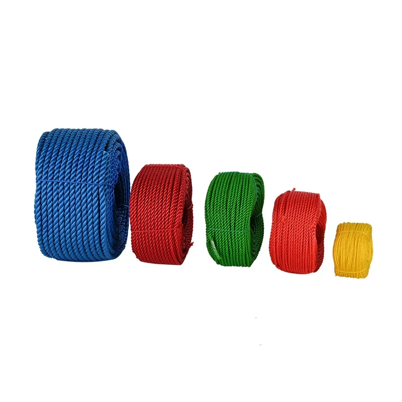 Popular Rope High Resistance To Floating Twisted Polyethylene PE Packing Fishing Rope