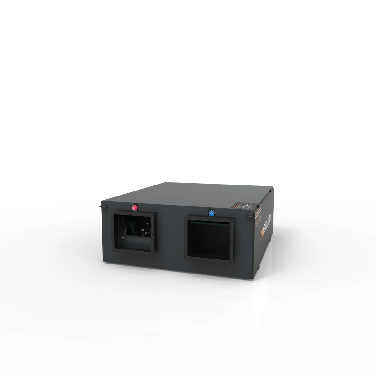 2900CFM Hot Sale Industrial Heat Recovery Ventilation Fan Air Recuperator With Activated Carbon Filter