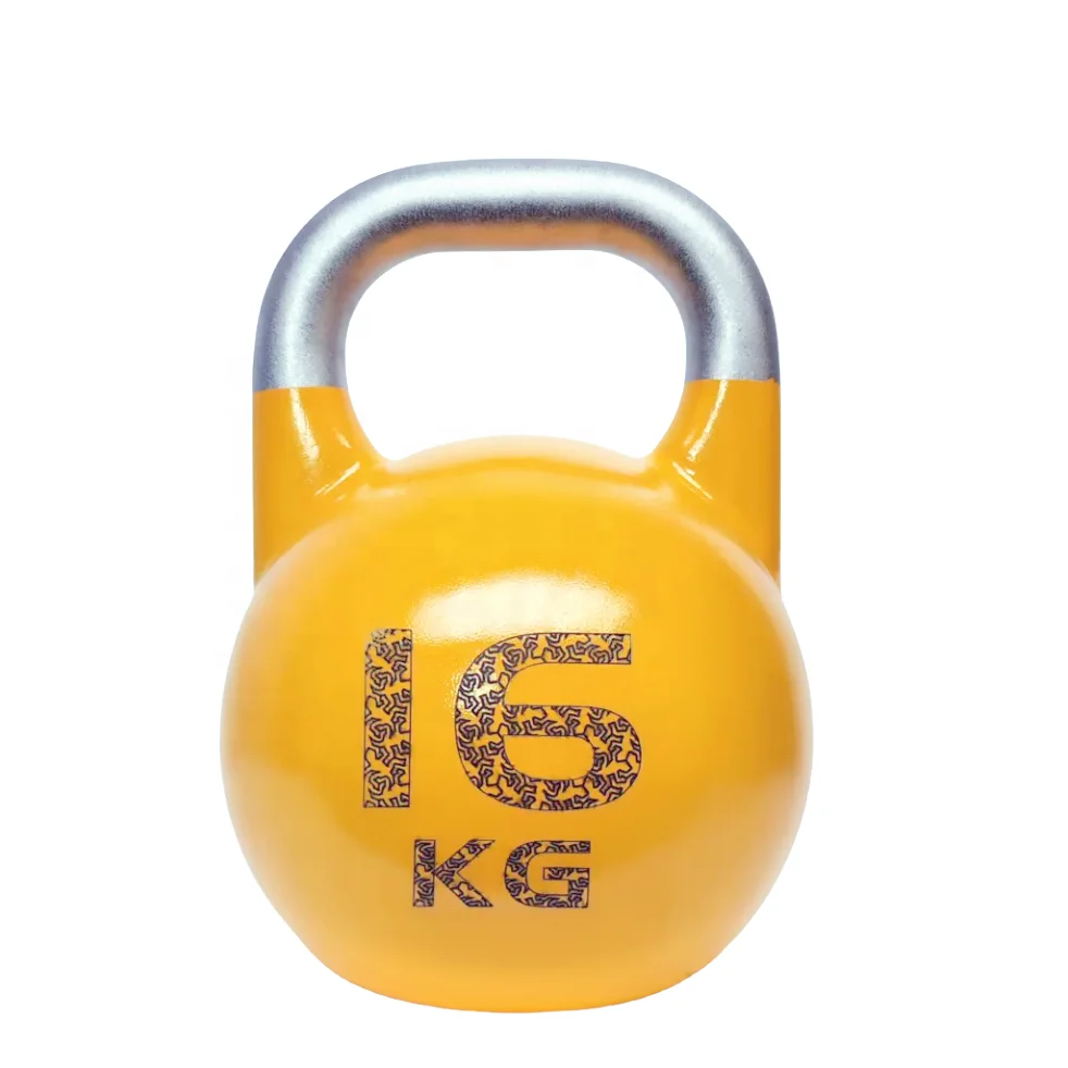 Wholesale High Quality Kettlebell Tropical Gym Workout Man Power 20kg Weight Lifting Training Cast Iron Fitness Kettle Bell